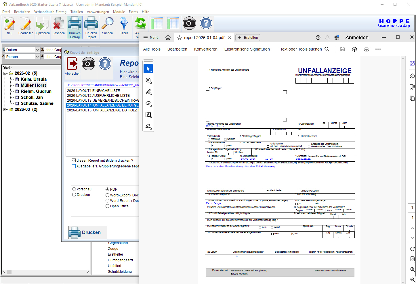 Verbandbuch, Arbeitsschutz, Gesundheitswesen, Unfallmeldewesen, BGV A1, BGV A4,Berufsgenossenschaft,Sicherheitsvorschriften