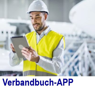 Verbandbuch-App - Arbeitsunflle + Erste-Hilfe-Leistungen dokumentiere