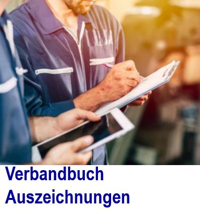 Welche Aufzeichnung sind im Verbandbuch