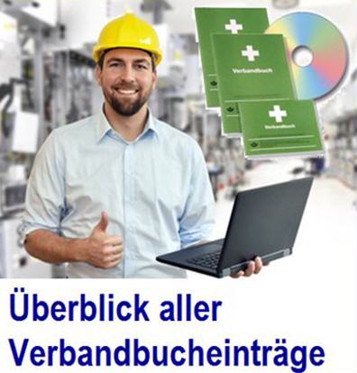 Datenschutzkonformes Verbandbuch im Betrieb Klassisches Verbandbuch , datenschutzkonform,